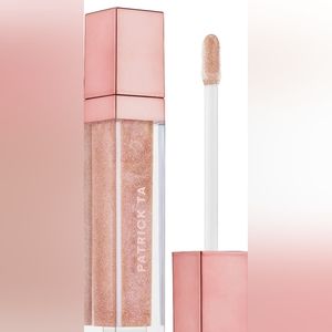 NWT Patrick Ta Major Glow Lip Shine- She's Expensive